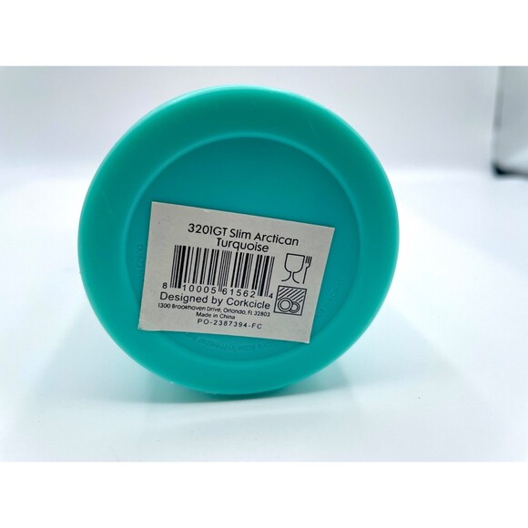 Corkcicle Slim Arctican Fits 12 oz Small Cans Unicorn Magic OR Turquoise - Picture 8 of 12